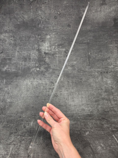 Opora rostlin - průhledná tyč 6mm/ 60cm